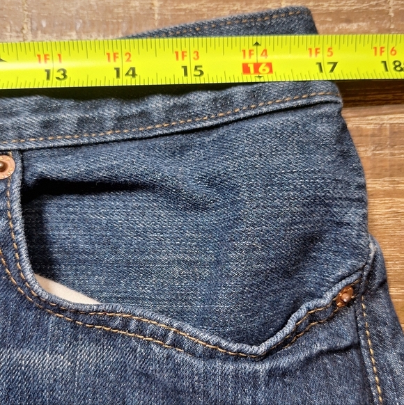 GAP Men’s Premium Boot‎ Fit Jeans 34x30 Blue Denim Classic Stretch Wiskering - Picture 10 of 11